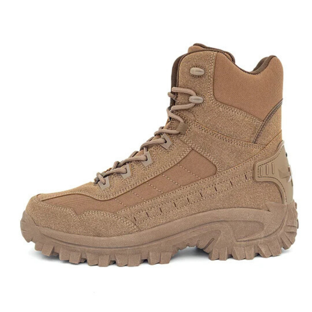 Botas Tácticas de Alto Desempenho com Design Robusto e Sola Exterior Antiderrapante para Homem