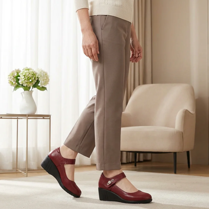 Sapatos de Salão com Salto Médio e Palmilha Acolchoada