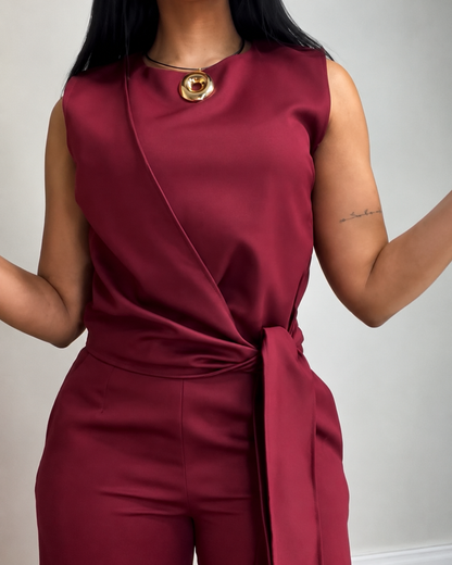 Conjunto Elegante de Duas Peças