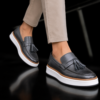Sapatos mocassim antiderrapantes para homem